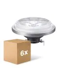 Fordelspakke 6x Philips MASTER LED Spot G53 AR111 10.8W 620lm 9D - 930 Varm Hvid | Bedste Farvegengivelse - Dæmpbar - Erstatter 50W